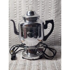 Vintage‎ Farberware Coffee Perculator -Tested-Works